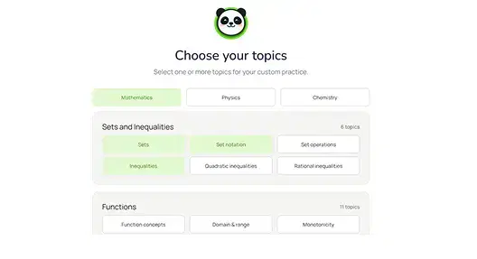 Practice and mock tests
