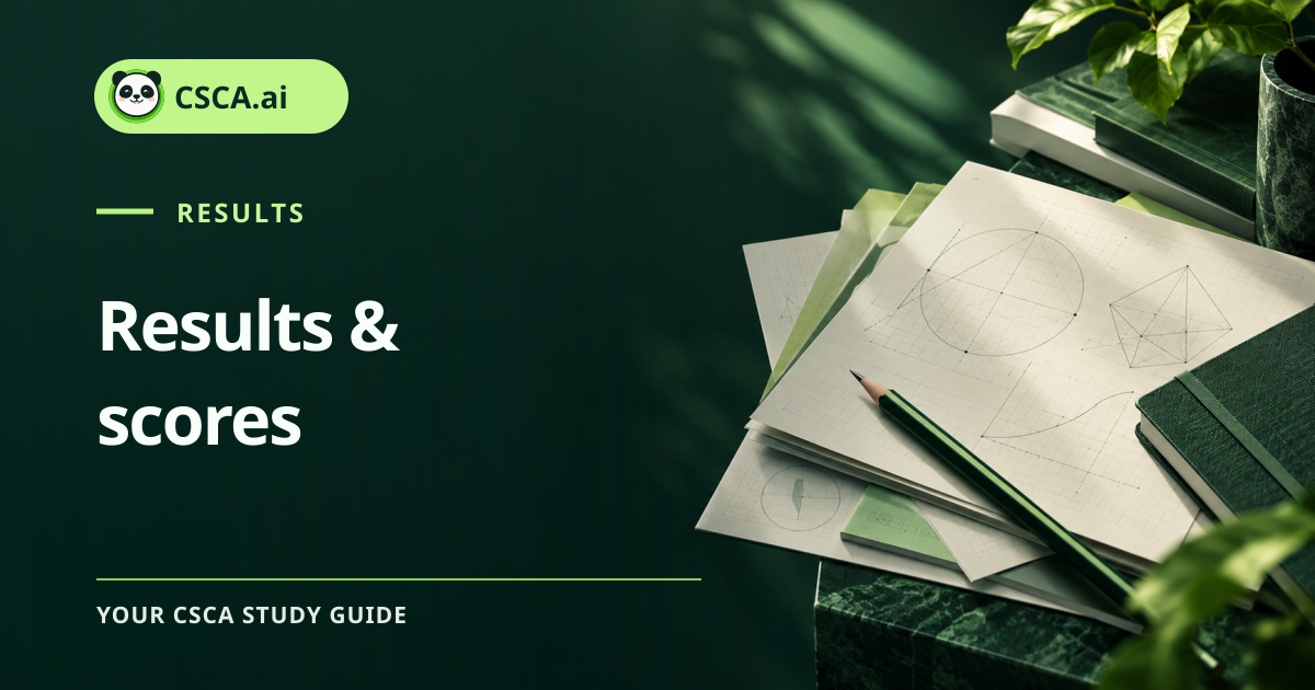 CSCA.ai study guide cover for CSCA Results and Scores: Timeline, Score Report and Next Steps